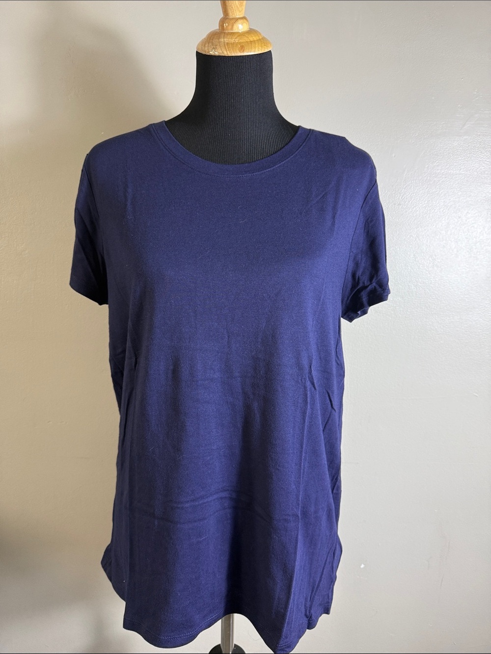 GAP Set 4 Favorite Tee Crewneck T-Shirts 2 Navy Blue 1 White 1 Black Sz XL NWT